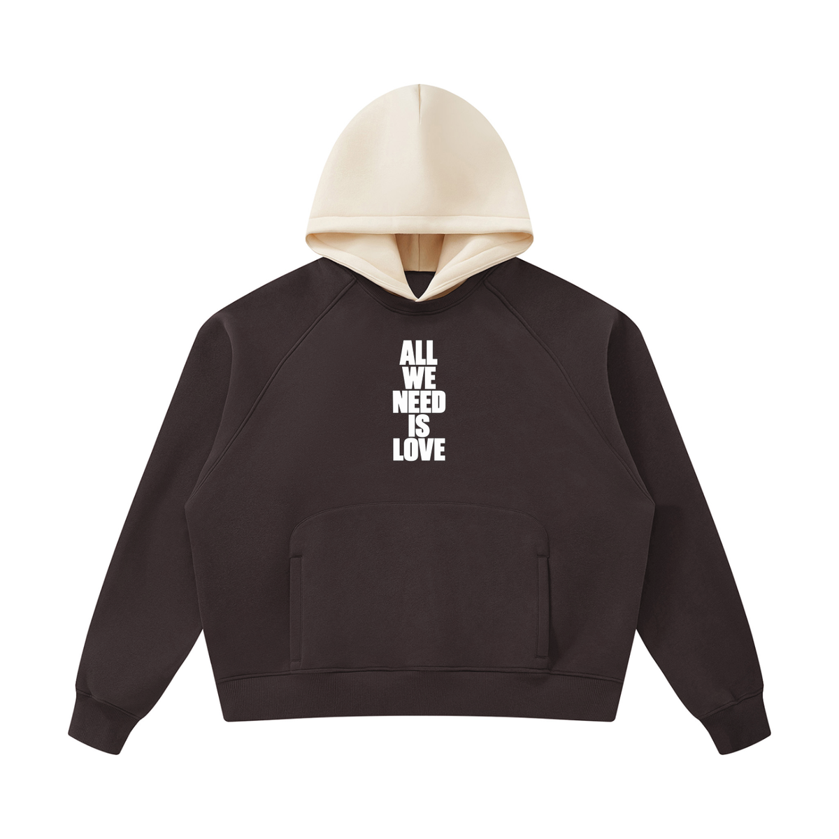 All we need is love hoodie.