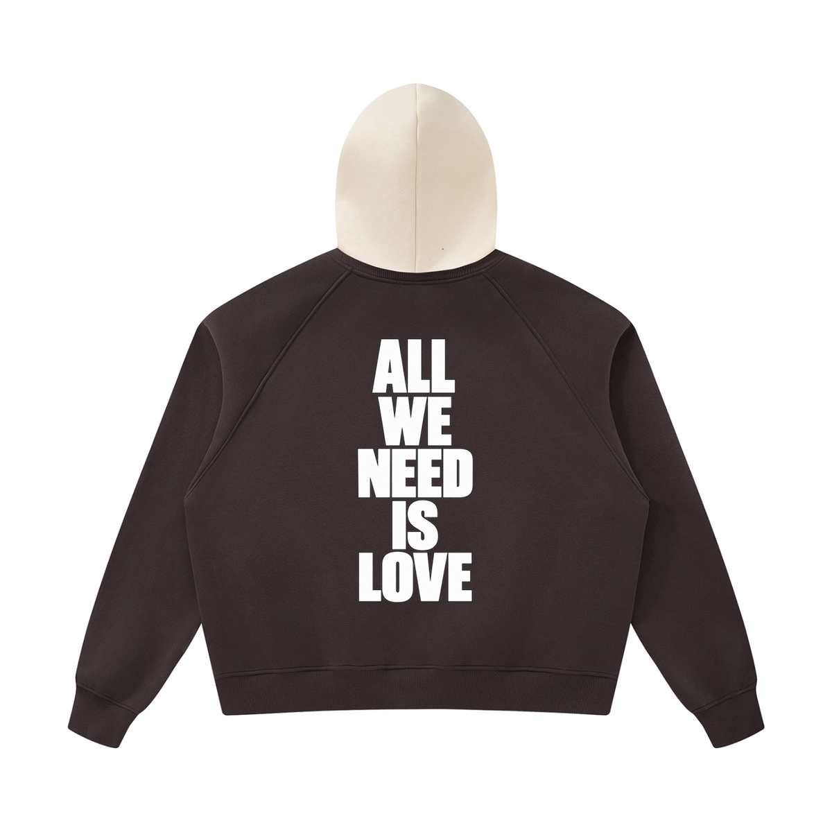 All we need is love hoodie.