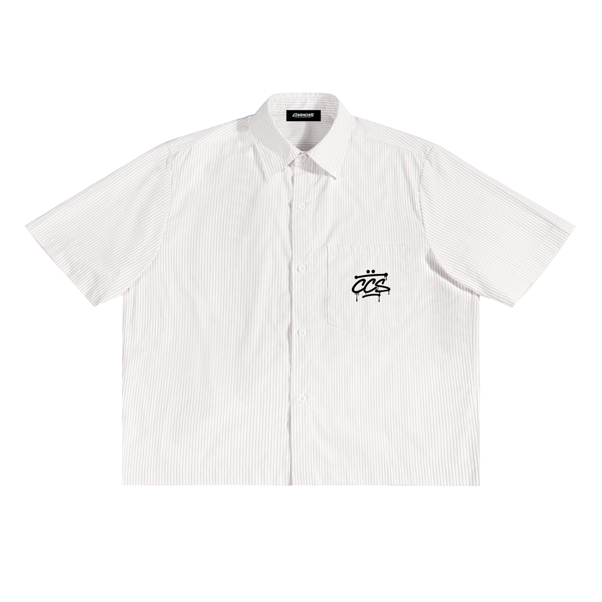 CCS tag Oversized Stripe Shirt
