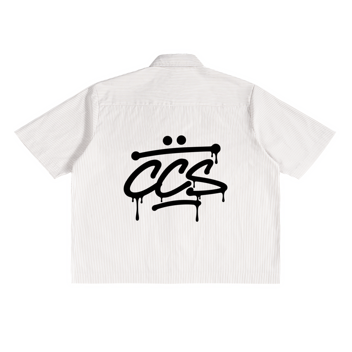 CCS tag Oversized Stripe Shirt