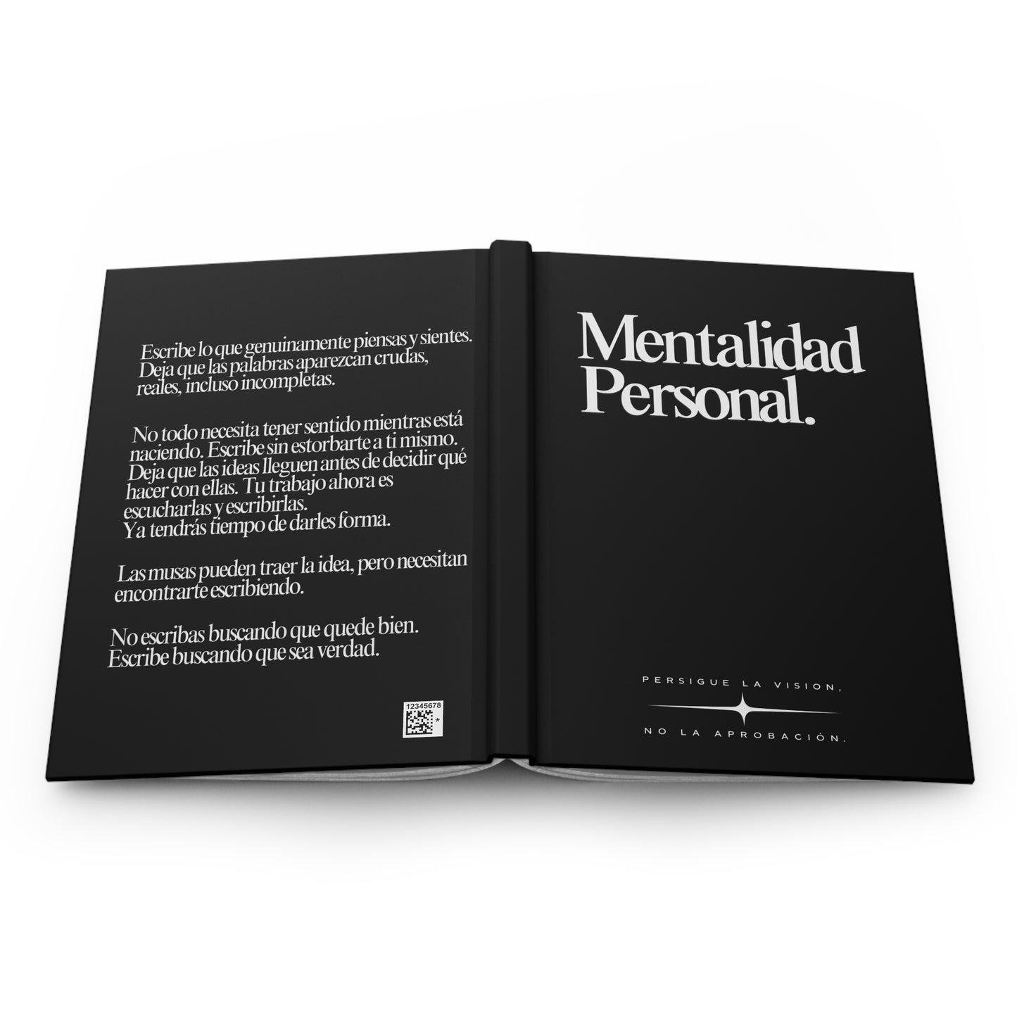 Mentalidad Personal. - Writing Journal.