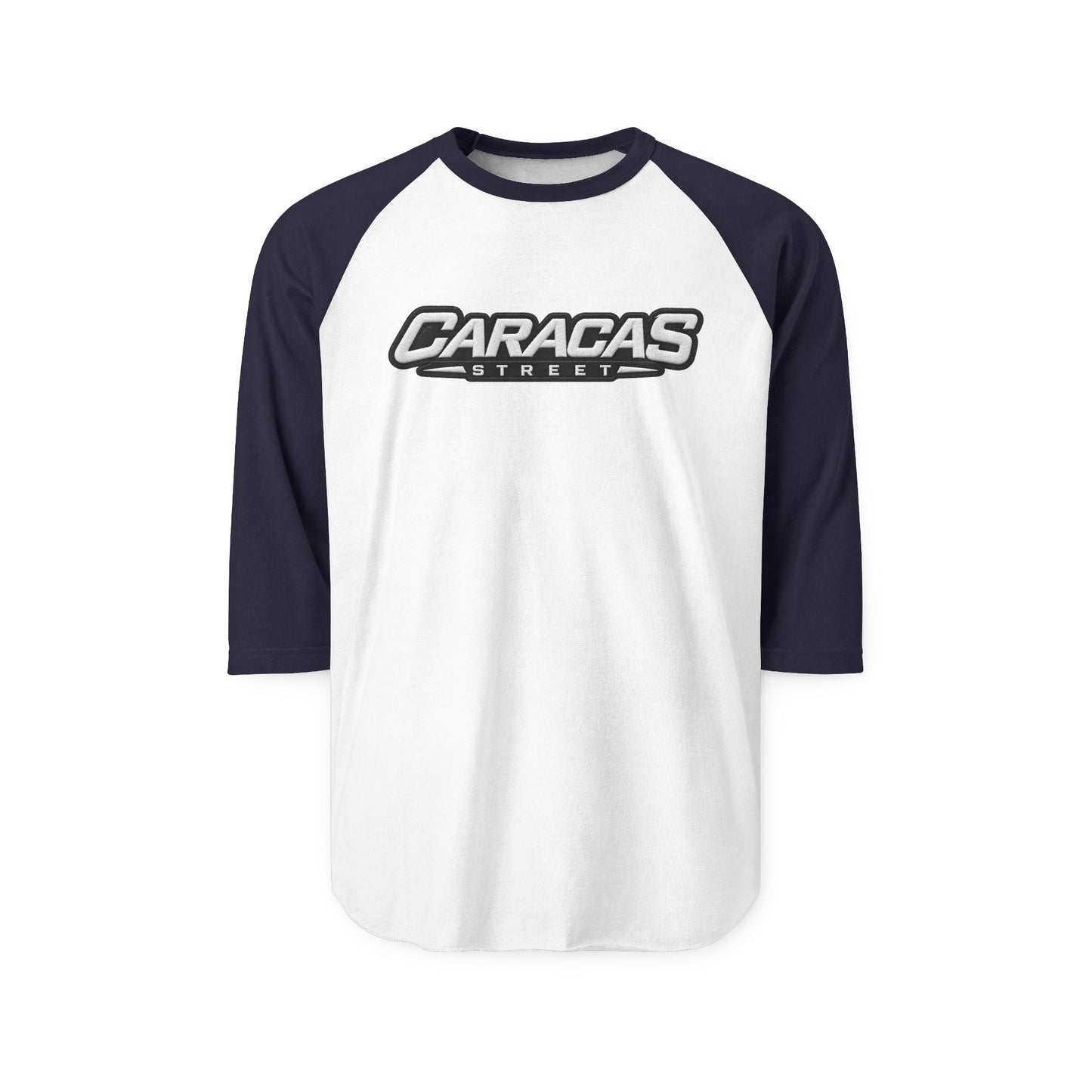 Caracas Streets  Retro Baseball Shirt