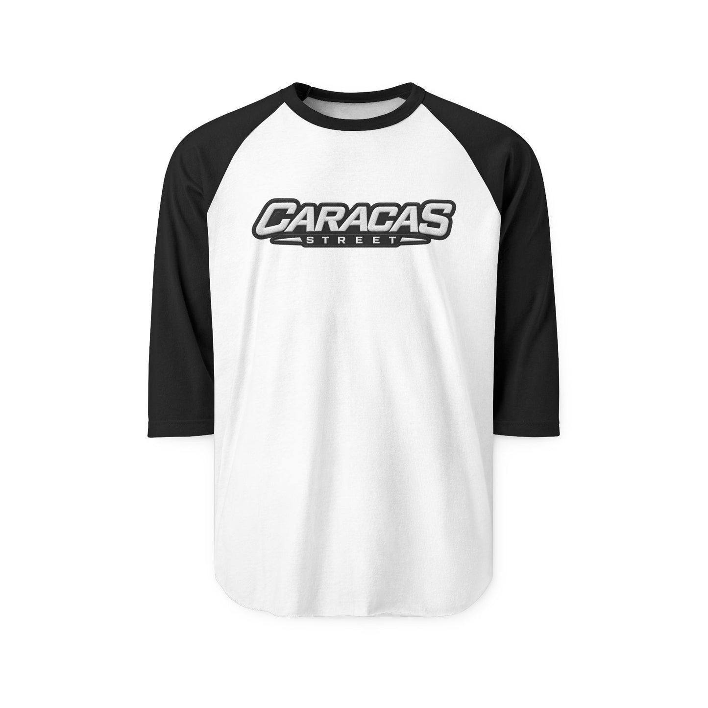 Caracas Streets  Retro Baseball Shirt