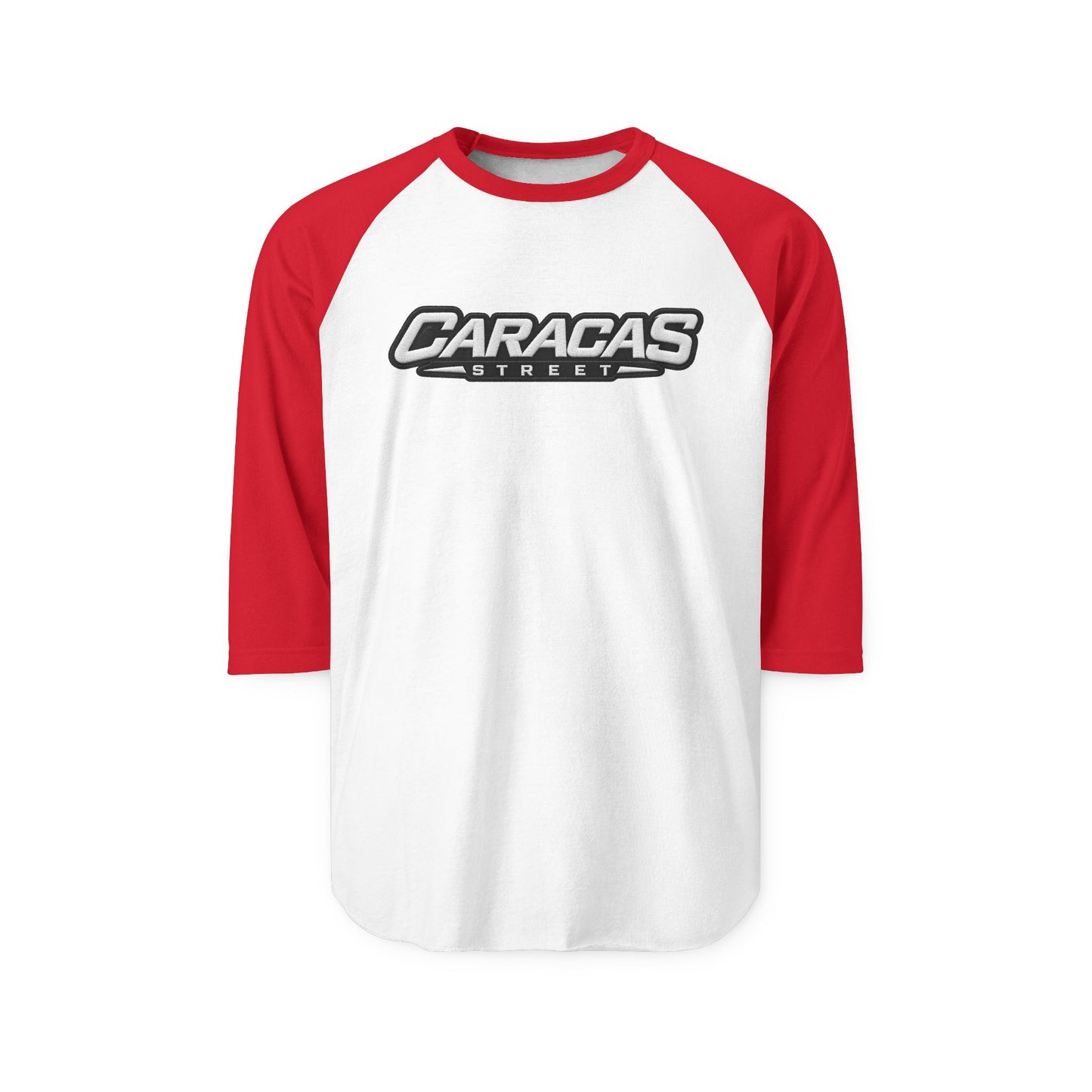 Caracas Streets  Retro Baseball Shirt