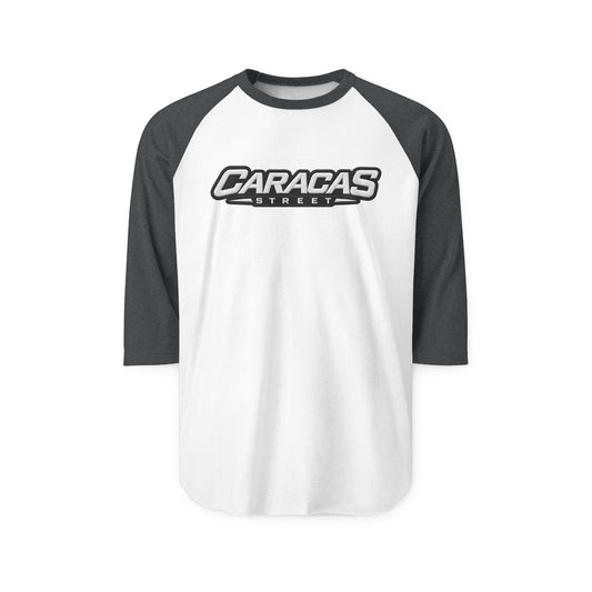Caracas Streets  Retro Baseball Shirt