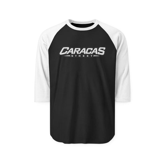 Caracas Streets  Retro Baseball Shirt