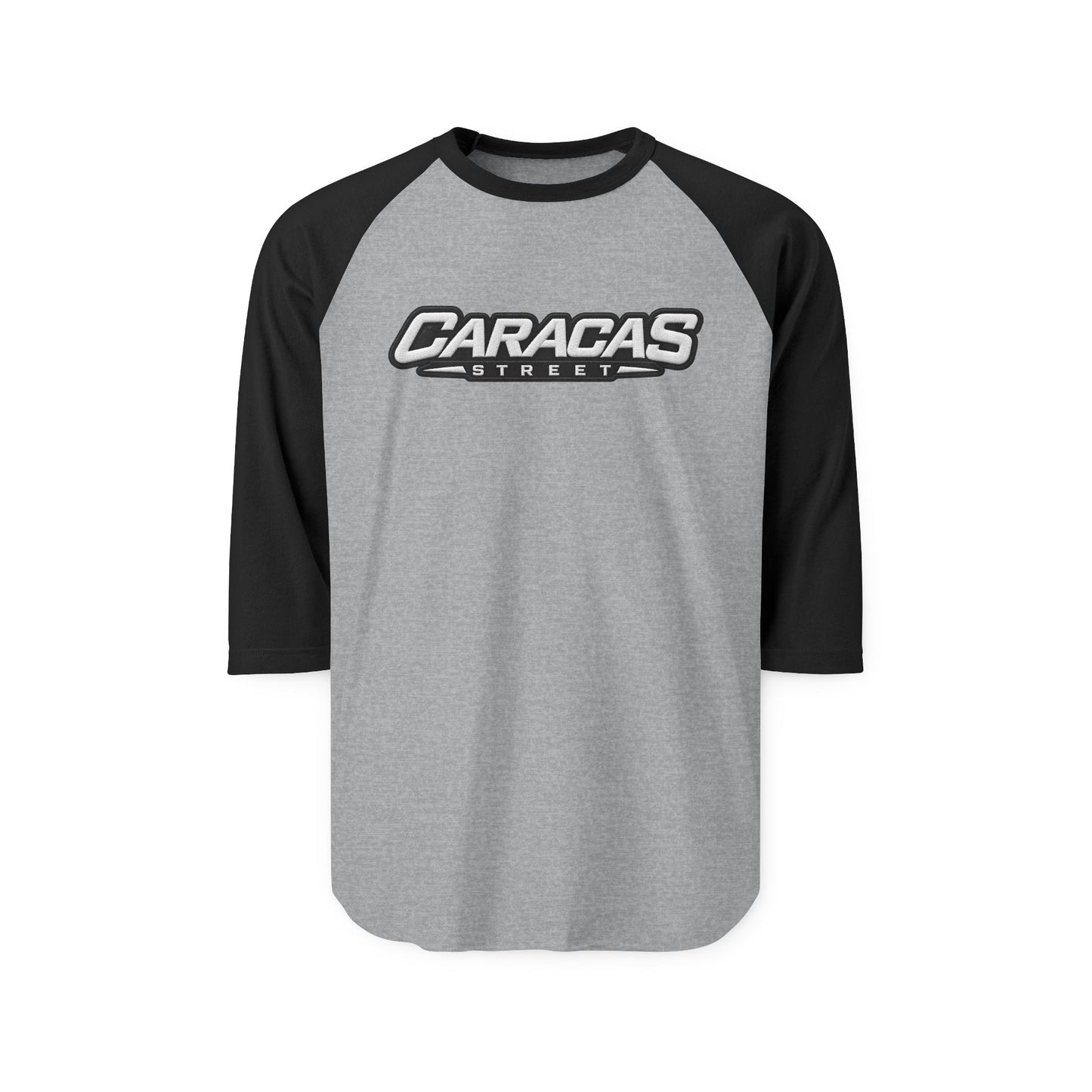 Caracas Streets  Retro Baseball Shirt