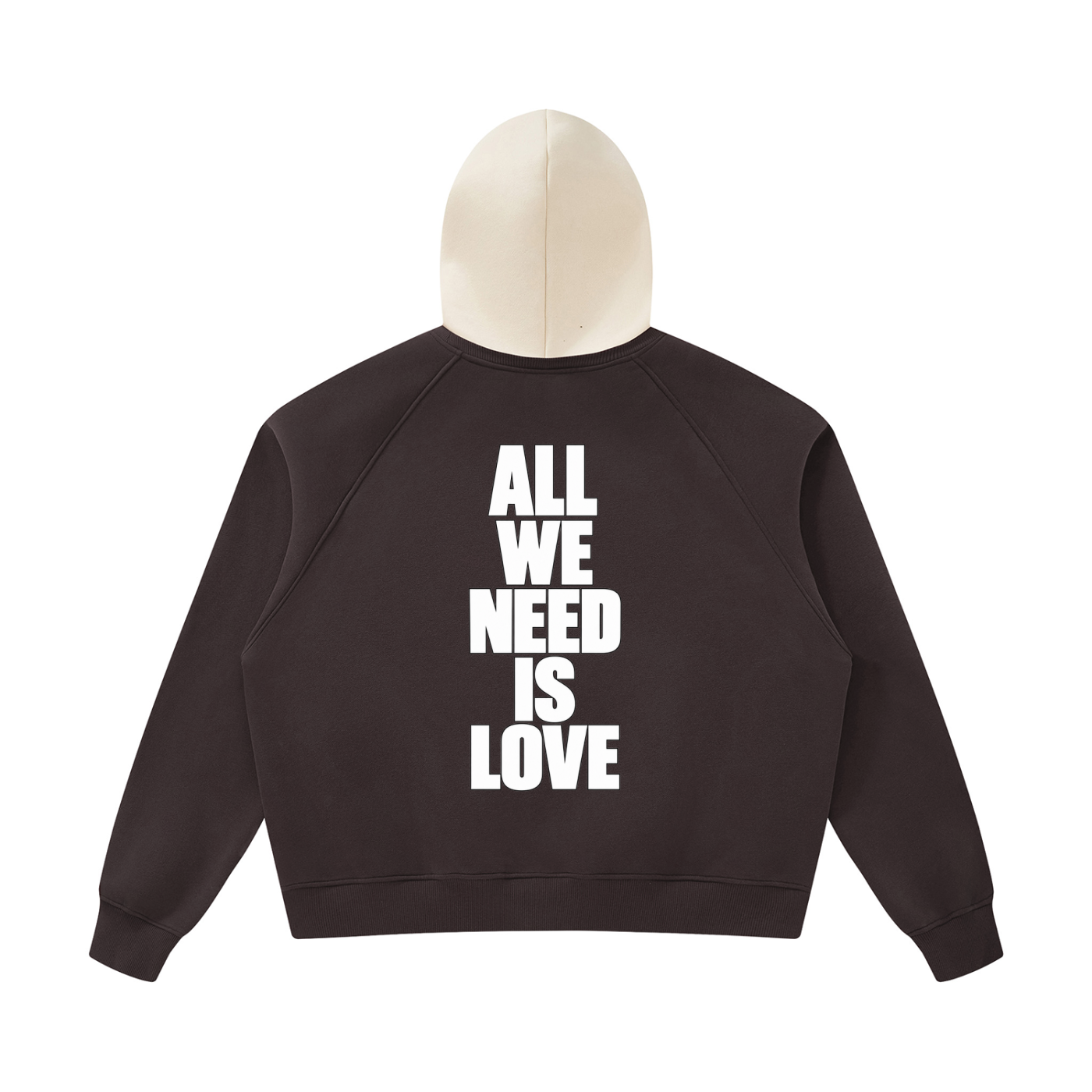 All we need is love hoodie.