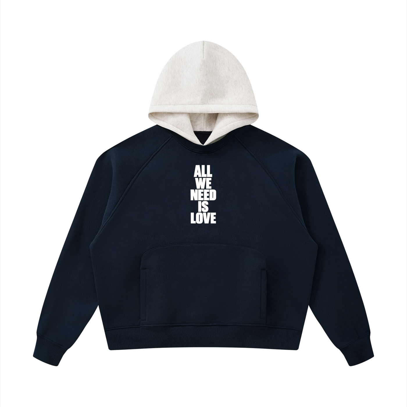 All we need is love hoodie.