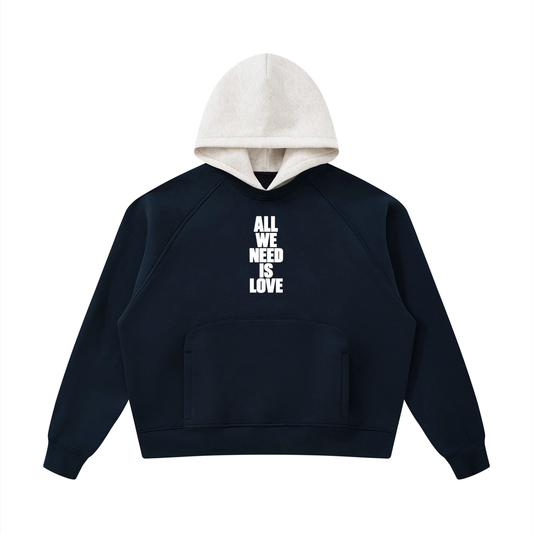 All we need is love hoodie.