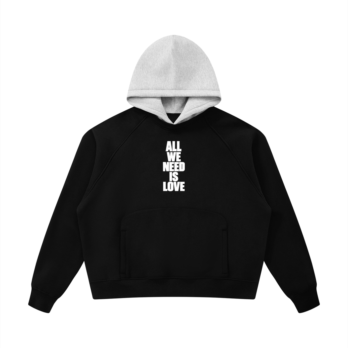 All we need is love hoodie.