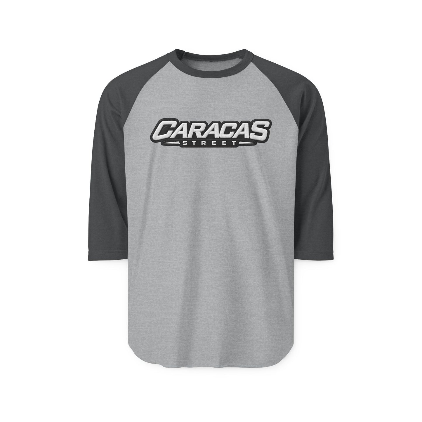 Caracas Streets  Retro Baseball Shirt