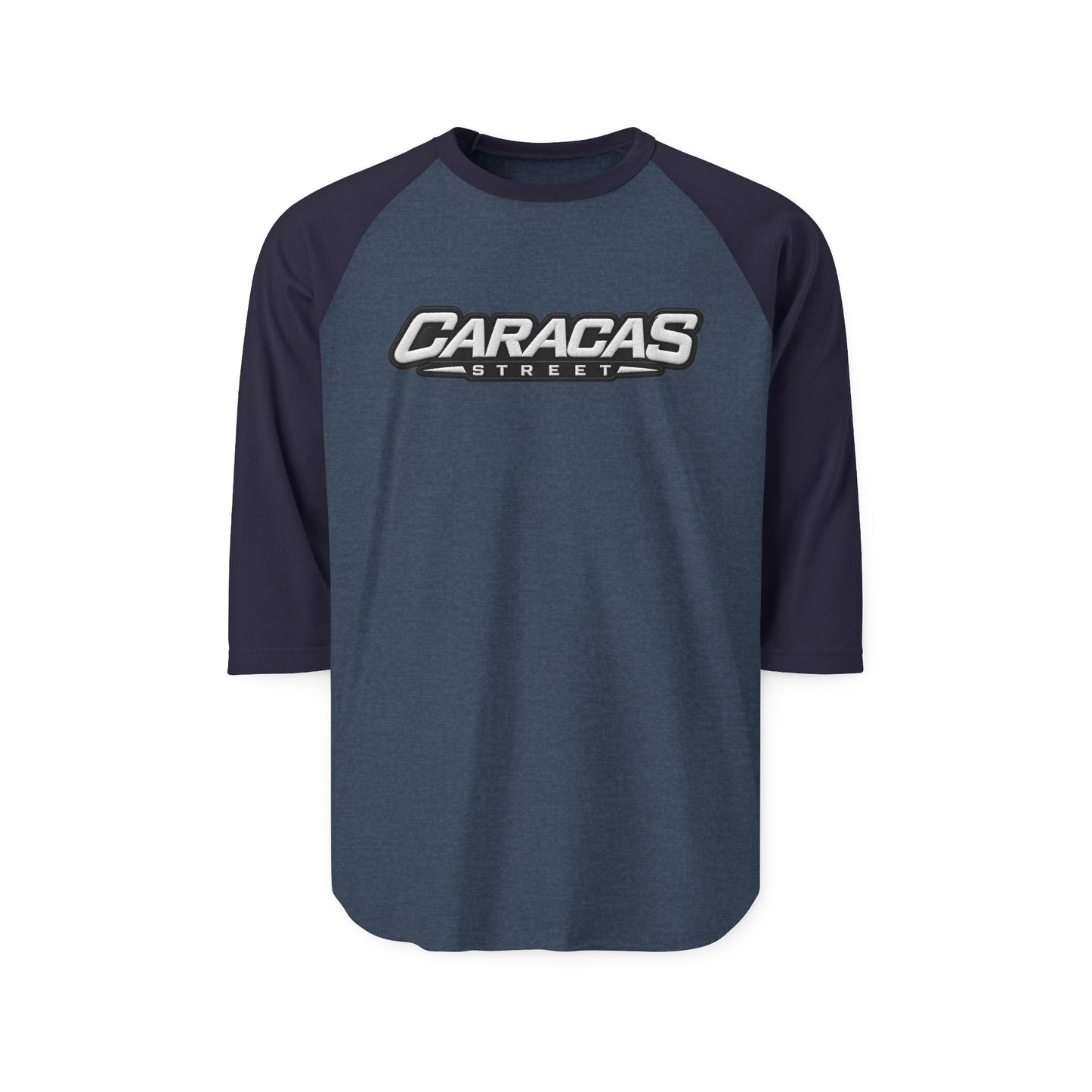 Caracas Streets  Retro Baseball Shirt