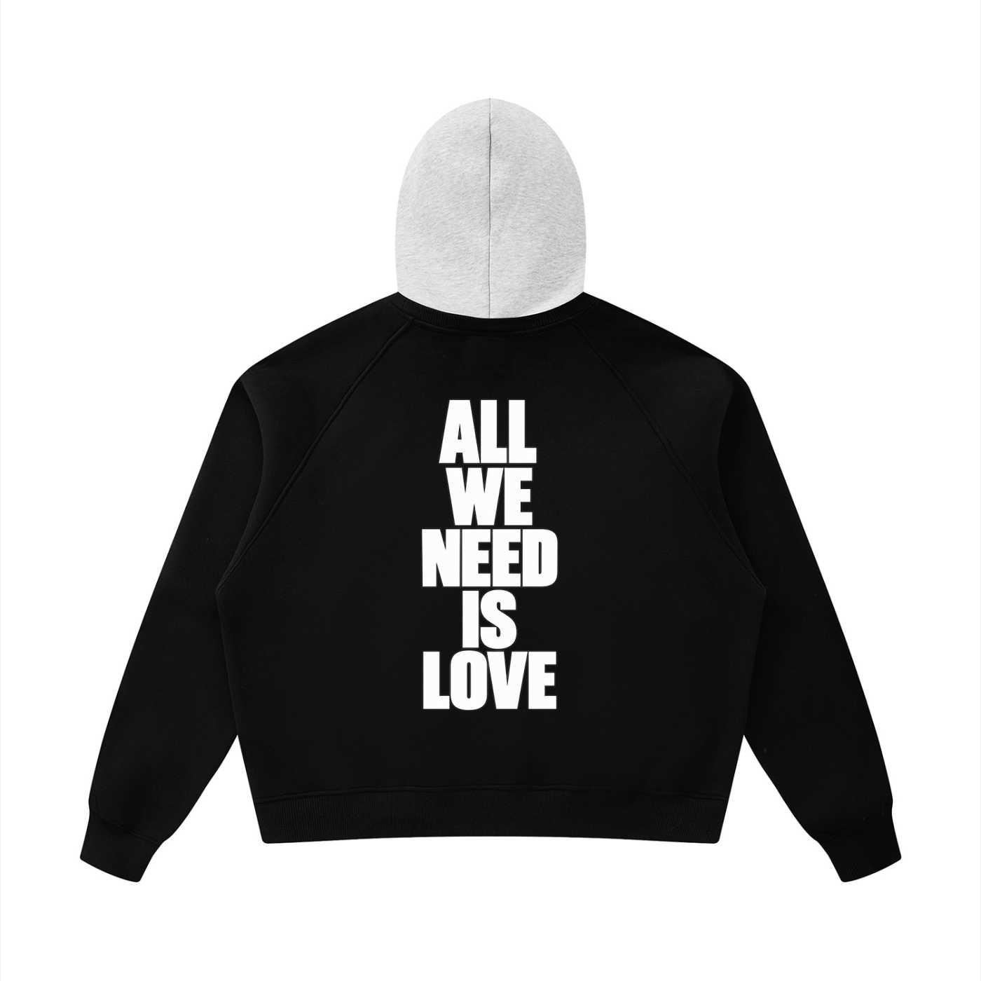 All we need is love hoodie.