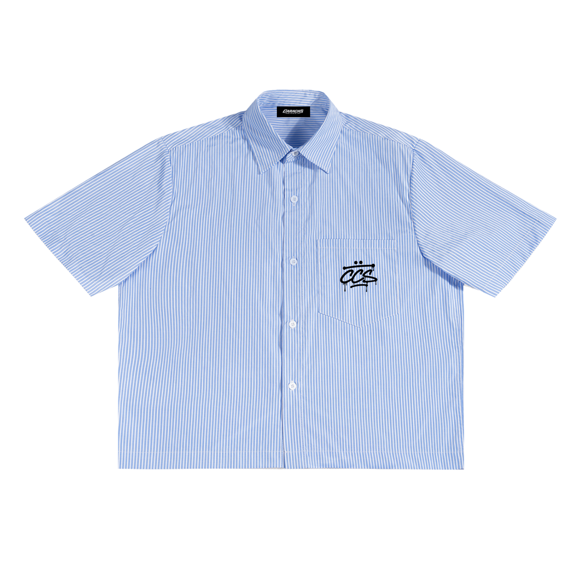 CCS tag Oversized Stripe Shirt